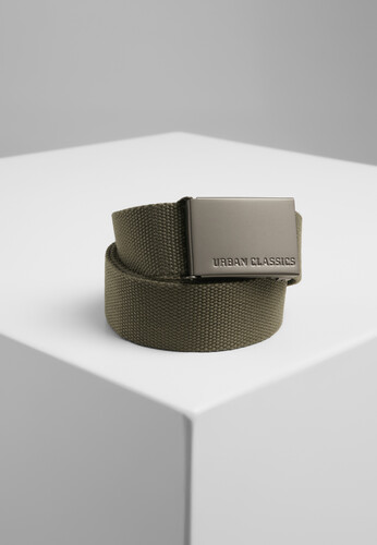 Ремень URBAN CLASSICS Canvas Belts Olive фото 2