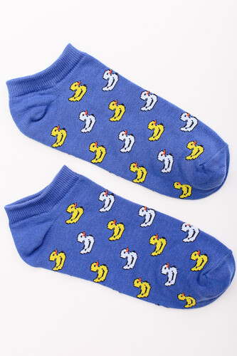 Носки ЗАПОРОЖЕЦ Утята короткие Джинс фото 5