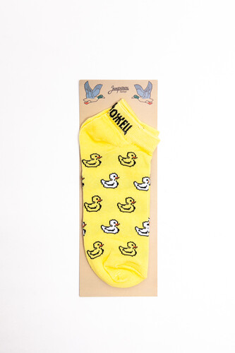Носки ЗАПОРОЖЕЦ Утята короткие Желтый фото 7
