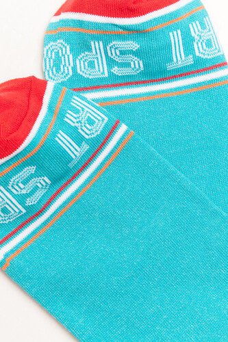 Носки ЗАПОРОЖЕЦ Спорт Печать короткие Светло-Зеленый фото 6