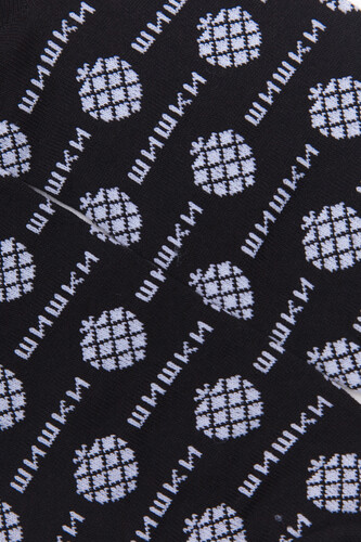 Носки ЗАПОРОЖЕЦ Шишки-2 короткие Черный/Белый фото 7