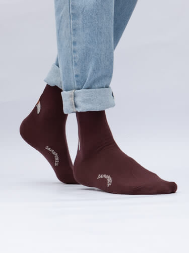 Носки ЗАПОРОЖЕЦ Лиса Коричневый фото 19