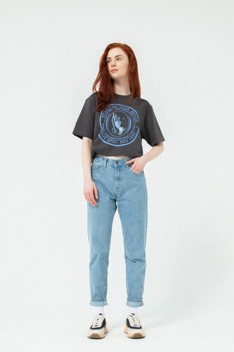 Джинсы ЗАПОРОЖЕЦ Ladies' Denim Zap Boyfriend Flex Light Blue фото 11