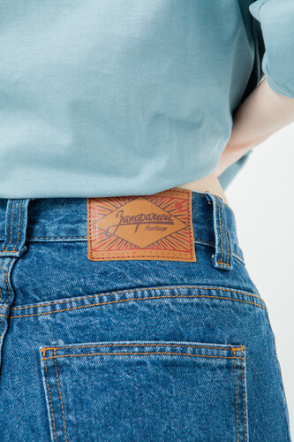 Джинсы ЗАПОРОЖЕЦ Ladies' Denim Zap Boyfriend Flex Blue фото 14