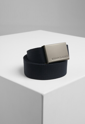 Ремень URBAN CLASSICS Canvas Belts Navy фото 2