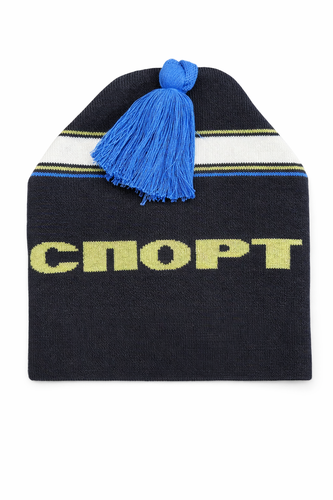 Шапка ЗАПОРОЖЕЦ Sport Petushok 1 Blue/White фото 2