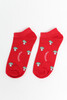 Носки ЗАПОРОЖЕЦ Мухоморчики короткие Красный фото