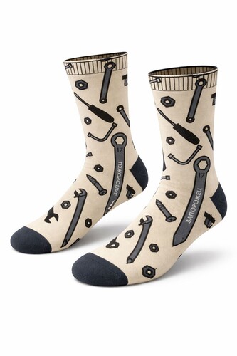 Носки ЗАПОРОЖЕЦ Инструменты Бежевый фото 2
