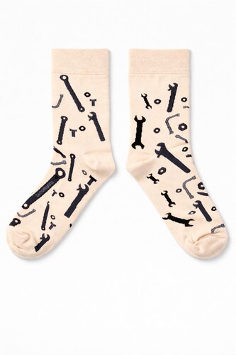 Носки ЗАПОРОЖЕЦ Инструменты Бежевый фото 3