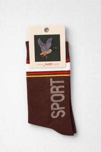 Носки ЗАПОРОЖЕЦ Спорт 5 Коричневый фото 4