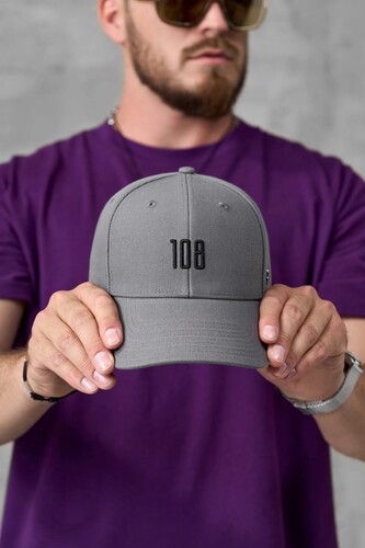 Бейсболка 108 Hertz Grey фото 11