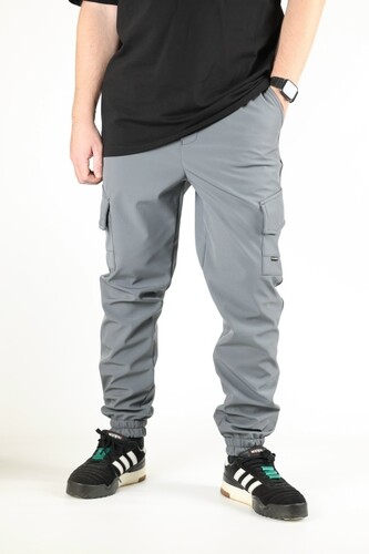 Утепленные джоггеры BLK CROWN Boston Grey фото 8