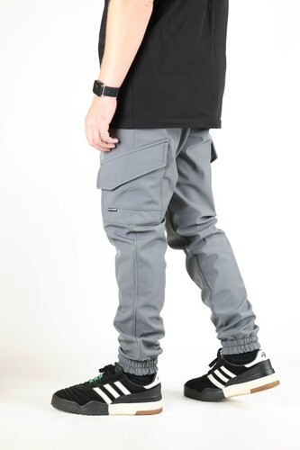 Утепленные джоггеры BLK CROWN Boston Grey фото 10