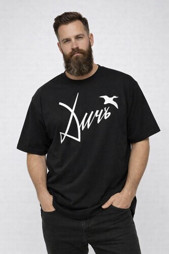 Футболка ЗАПОРОЖЕЦ Дичь Черный фото 5