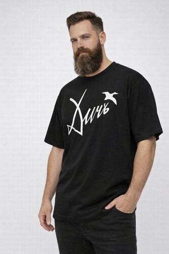 Футболка ЗАПОРОЖЕЦ Дичь Черный фото 6