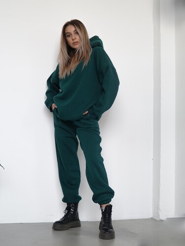 Худи NICE TWICE Темно-Зеленый фото 10