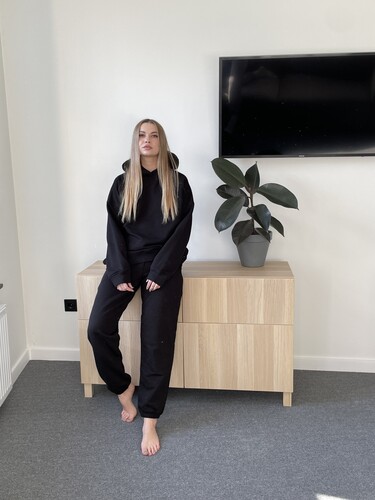 Худи NICE TWICE Черный фото 6