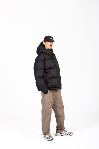 Пуховик OBANZE WATAGA Горилла Черный фото 9