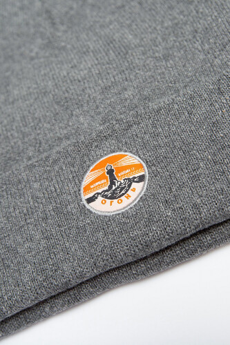 Шапка ЗАПОРОЖЕЦ Ogon/Огонь FW23 Grey Melange фото 12