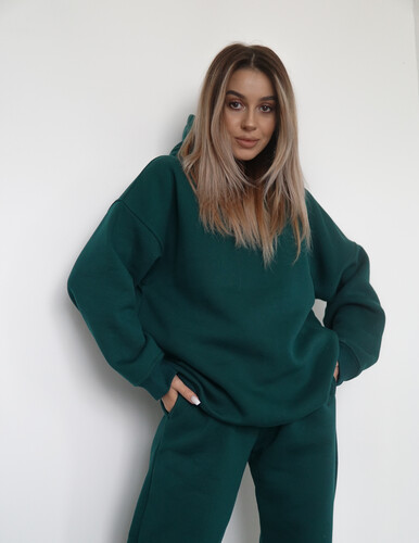 Худи NICE TWICE Темно-Зеленый фото 9