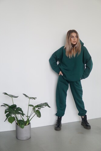 Худи NICE TWICE Темно-Зеленый фото 14