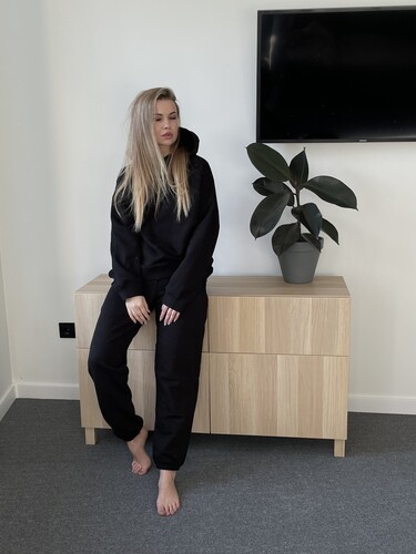 Худи NICE TWICE Черный фото 8