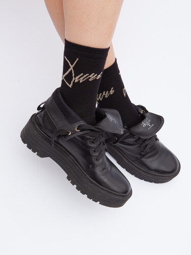 Носки ЗАПОРОЖЕЦ Дичь Каллиграфия Черный фото 39