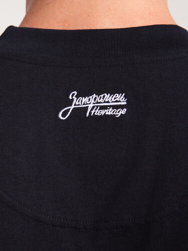 Футболка ЗАПОРОЖЕЦ Blank oversize Deep Black фото 14