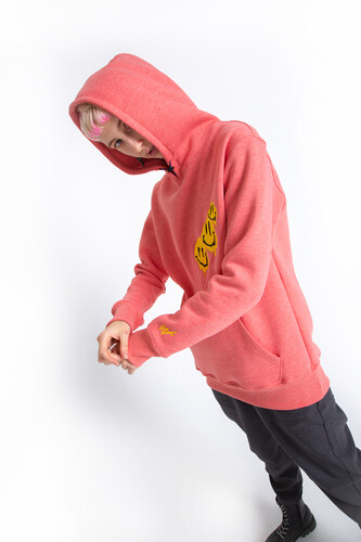 Худи WATAGA Smile WTGS-001 Коралл фото 4