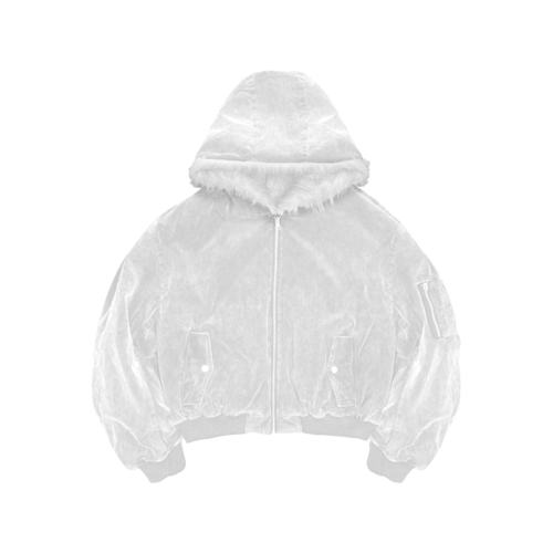 Бомбер СЕЗОН СЛАВЫ Fluffy Белый фото 3