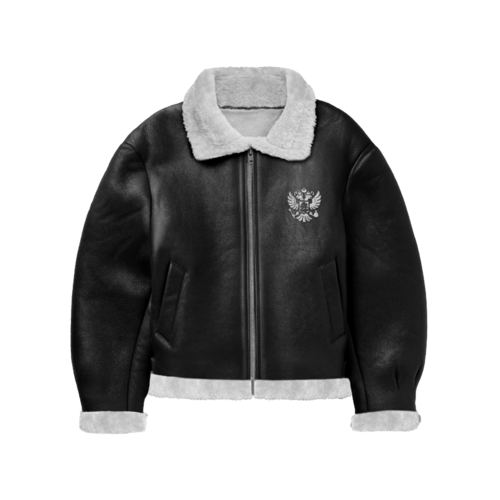 Дубленка СЕЗОН СЛАВЫ Russia Черный фото 3