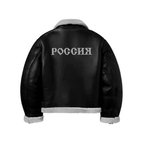 Дубленка СЕЗОН СЛАВЫ Russia Черный фото 4