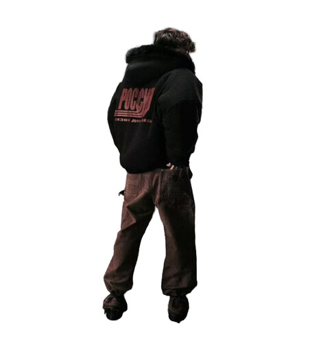 Двухсторонний бомбер СЕЗОН СЛАВЫ Сезон Дождей Черный фото 6