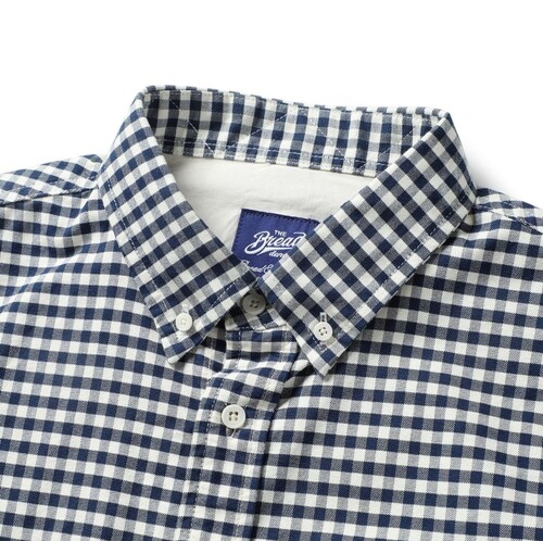 Рубашка TRUESPIN Bread Check Серый фото 7