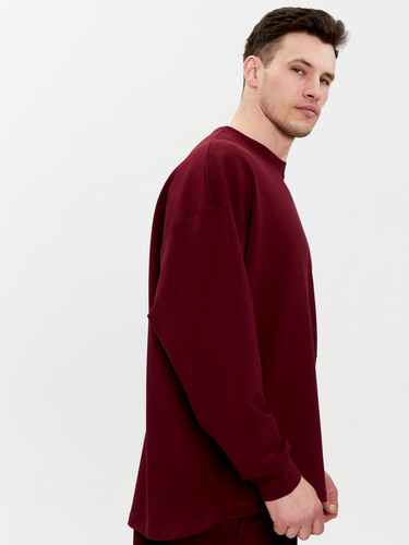 Свитшот FORMA SQUAD С карманом Бордовый фото 6