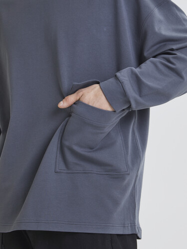 Свитшот FORMA SQUAD С карманом Серый фото 6