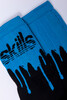 Носки SKILLS Аристократ Черный-Голубой фото 3