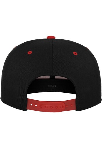 Бейсболка FLEXFIT 110 Fitted Snapback Blk/Red фото 6