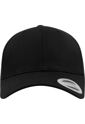Бейсболка YUPOONG Curved Classic Snapback Black фото 5