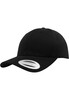 Бейсболка YUPOONG Curved Classic Snapback Black фото 2