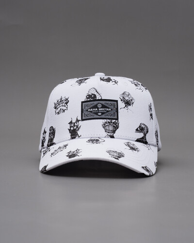 Бейсболка 1/6 Aliens & Their Varieties White фото 17