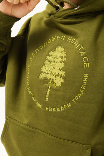 Худи ЗАПОРОЖЕЦ Derevo Green фото 25