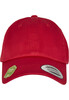 Бейсболка FLEXFIT Low Profile Organic Cotton Cap Red фото 2