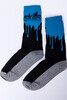Носки SKILLS Аристократ Черный-Голубой фото 5