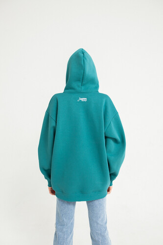 Худи ЗАПОРОЖЕЦ Мишка Изумруд фото 14