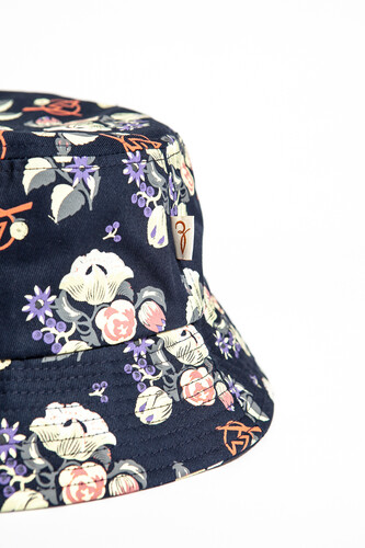 Панама ЗАПОРОЖЕЦ Flowers Navy фото 10