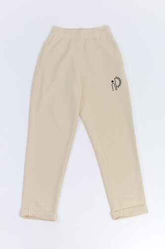 Брюки SEA-PEA СLOTHING зауженные (женские) Бежевый фото 7