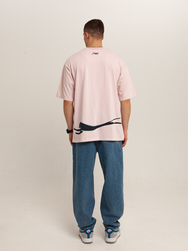 Футболка ЗАПОРОЖЕЦ Pantera Big Loose Fit Pinky фото 16