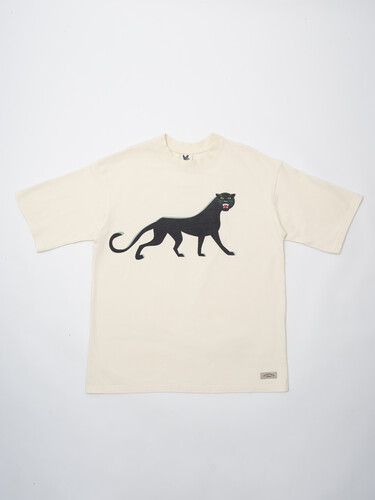 Футболка ЗАПОРОЖЕЦ Pantera Big Loose Fit Off White фото 8