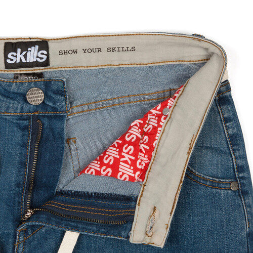 Джинсы SKILLS Regular Flex Blue фото 9